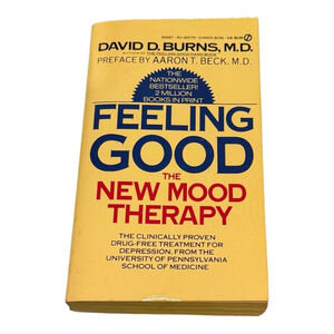Vintage Feeling Good New Mood Therapy David D Burns CBT Self Help Paperback Book